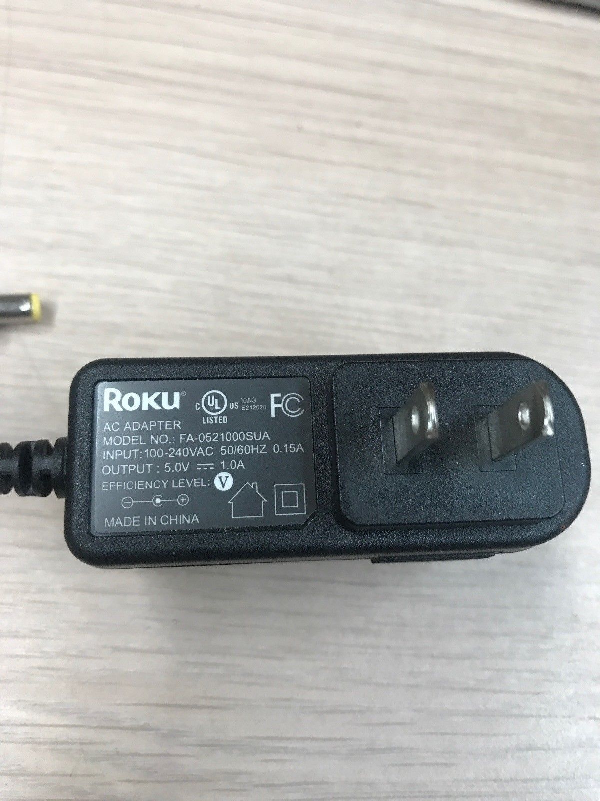 *Brand NEW* ROKU 5V 1.0A AC Adapter FA-0521000SUA Power Supply